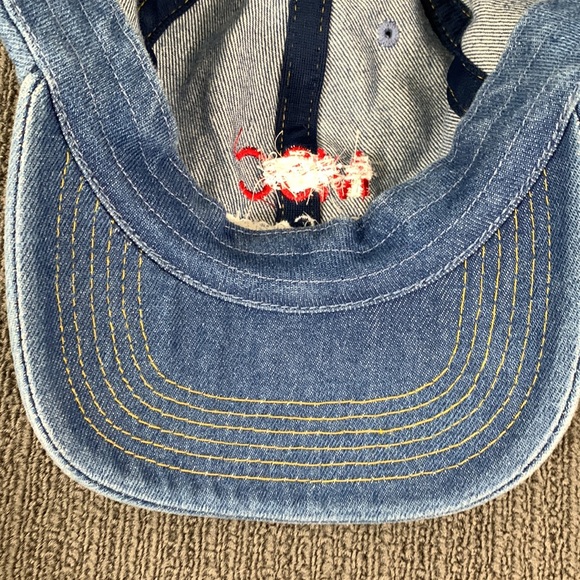 MSC Walbridge Coatings Inc Baseball Hat Unisex OSFA Blue Denim Pre-washed Cap - Picture 11 of 13